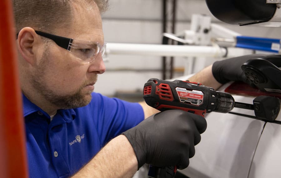 Vehicle sensor installation services AMFS